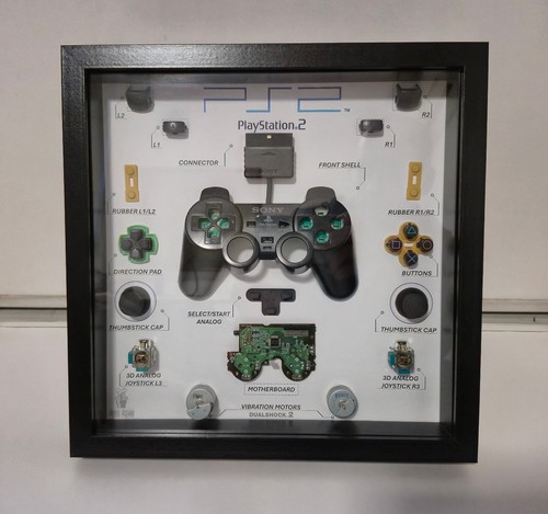 Shadowbox diorama manette - manette, ps2