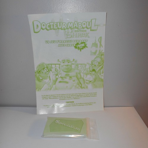 Pièces cartes jeu docteur - 24,