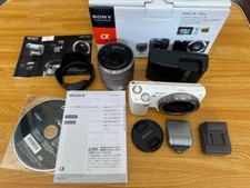 Kit objectif zoom Sony Nex-5N avec boîte originale blanche / objectif 18-55 m...