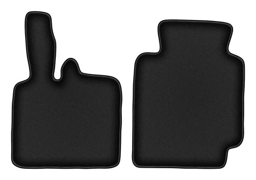 Tapis avant velours noirs