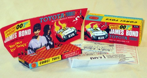Corgi toys 336 toyota - toys,