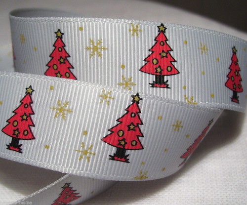 Sapin noël rouge fond gris - noËl,