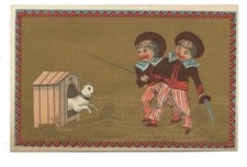 A l'abordage Rendez-vous! Marin Chien Niche - Chomo Léon Chicherit - Trade card