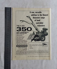 Howard 350 Rotovator Advertisement removed from 1968 Farming Magazine Rotary Hoe