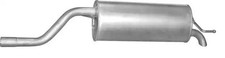 POLMO Silencieux arrière Pot d'Échappement 07.435 pour FIAT GRANDE PUNTO (199)