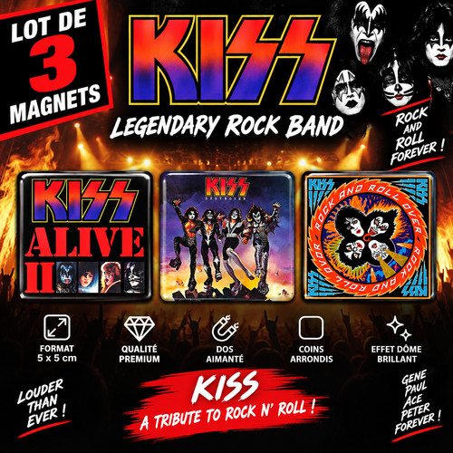 Lot magnets frigo kiss - lot,
