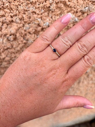 Bague carats saphir - bague, en