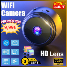 Mini Caméra Surveillance WiFi HD 720p A9 Micro Enregistreur Vocal Sans Fil PROMO