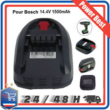 14,4V Pour Bosch Batterie PSB PSR 14.4 LI 2607336038 2607336037 1600Z00002 Akku