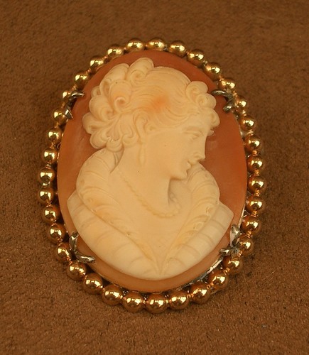 Broche ancienne camée - broche,