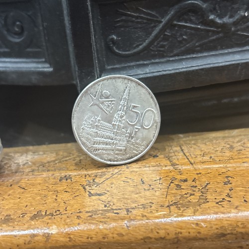 Piece monnaie francs - piece, 50