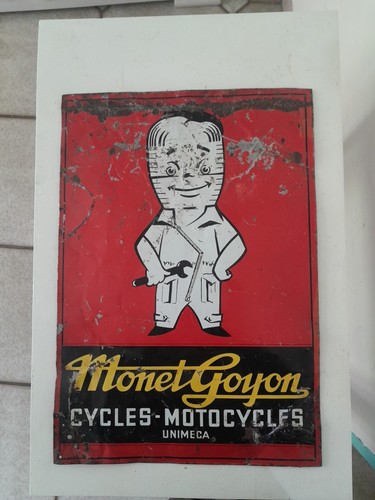 Monet goyon plaque tole - goyon,