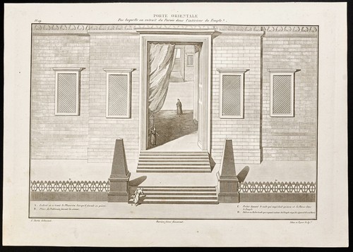 1844 gravure ancienne de la - 1844,