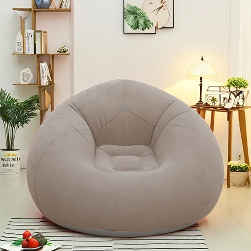 Inflatable bean bag chair - inflatable,