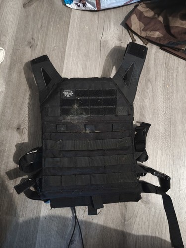 Gilet porte plaque molle - plaque,