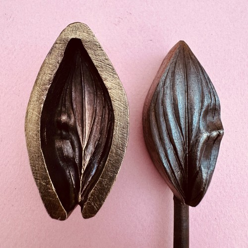 Ancien fer gaufrer moule - à,