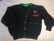 VINTAGE pull bouton gilet