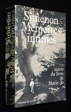 Mémoires intimes - Simenon