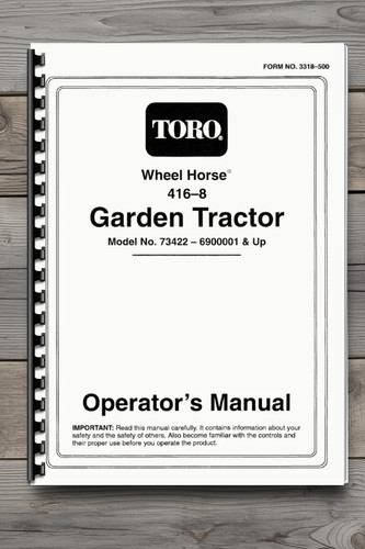 Toro wheel horse - wheel, 416-8