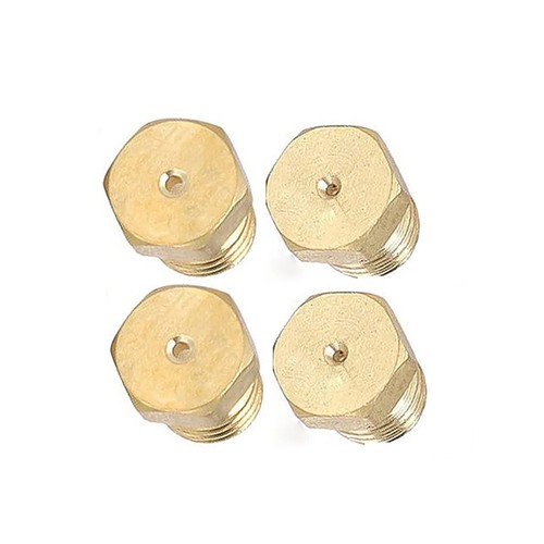 4pcs laiton pour buse gaz - laiton,