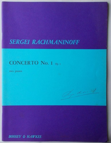 Partition sergei rachmaninoff - partition,