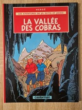 Les Aventures de Jo, Zette et Jocko LA VALLEE DES COBRAS Ed.1985 par Hergé NEUF