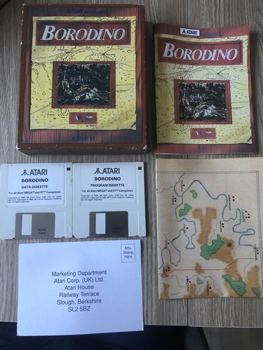 Borodino wargame atari - borodino, st