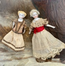 Two old cute dollhouse circa late 19th century attic exit!