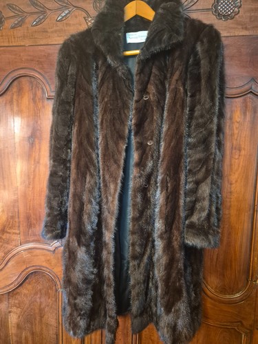 Manteau fourrure véritable - fourrure,