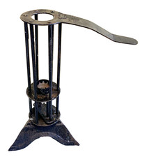 Ancien RAT DE CAVE fer forgé