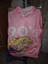 Pull Sweet à capuche rose