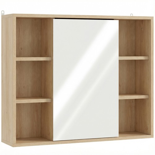 Homcom meuble salle bain - meuble,