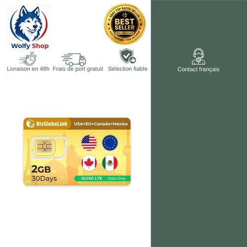 Carte sim voyage - sim, go