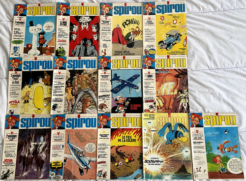 Lot album 128 - journal, spirou