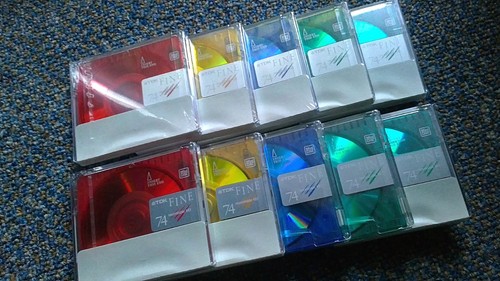 Minidisc tdk fine - 10, série