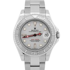 2021 RSC Rolex Yacht-Master Mid-Size PLATINUM Stainless 35mm Watch 168622