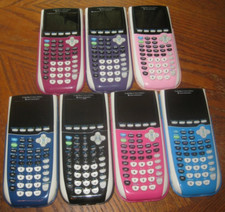 Texas Instruments TI-84 Plus C Silver Edition Calculator -Various Colors! Choose