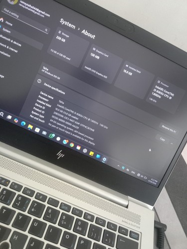 Elitebook 830 core - hp,