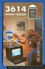 PHONE CARD / Carte téléphonique FRANCE TELECOM 3614  09/1992 (Télécarte 50)