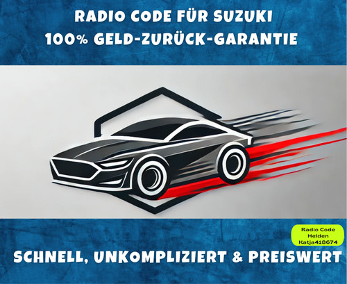 Radio code pour - code, suzuki