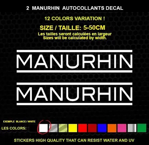 Manurhin autocollant - ,