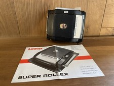 *Exc+5* Linhof Super Rollex 6x7 / 2¼x2¾ in. 120 Film Back for 4x5 Camera From JP
