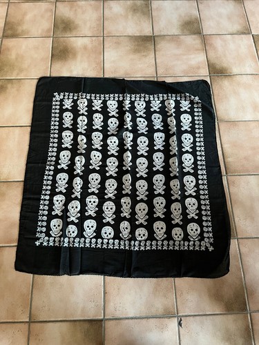 Foulard vintage n34 motard - foulard,