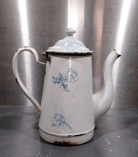 Cafetière tôle émaillée - en,