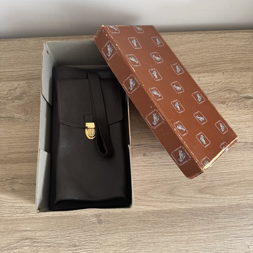 Sacoche cuir vintage 70 - , 70's