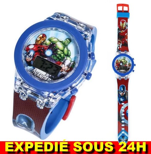 Montre enfant avengers digital - enfant,