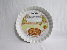 moule à tarte, tatin, porcelaine l'hirondelle