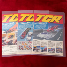 Lot 3 publicités 1987 TCR Les