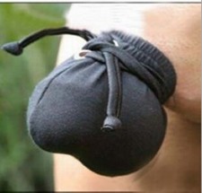 HOMME SAC A PENIS GAY A LACET