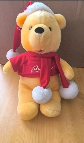 Peluche winnie ourson noël - winnie, l'ourson